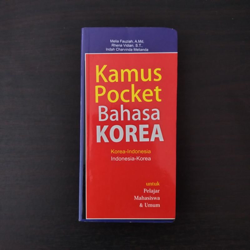Buku Bahasa: Kamus Pocket Bahasa Korea