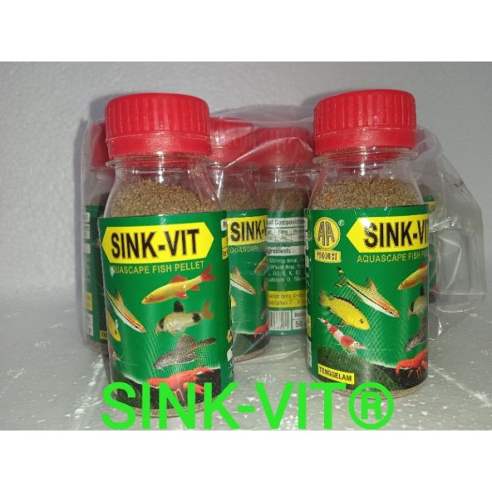 

SINK VIT / PELET IKAN BERPROTEIN