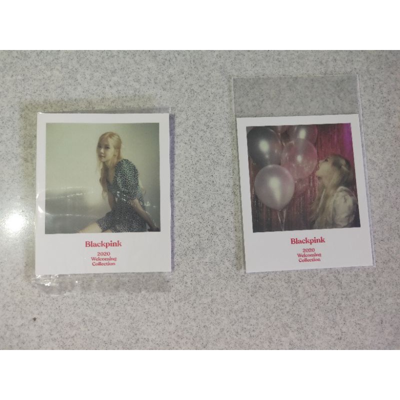 BLACKPINK WELCOMING COLLECTION 2020 POLAROID – ROSÉ