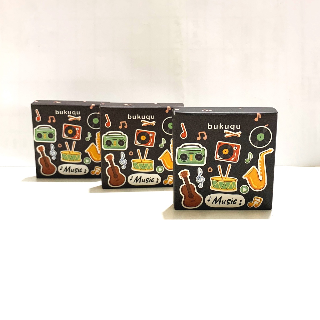 

Stiker Jurnal MUSIC untuk notebook, scrap book/journaling