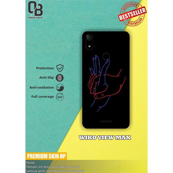 Dapat 2pcs GRASKIN HANDPHONE  WIKO VIEW MAX COUPLE