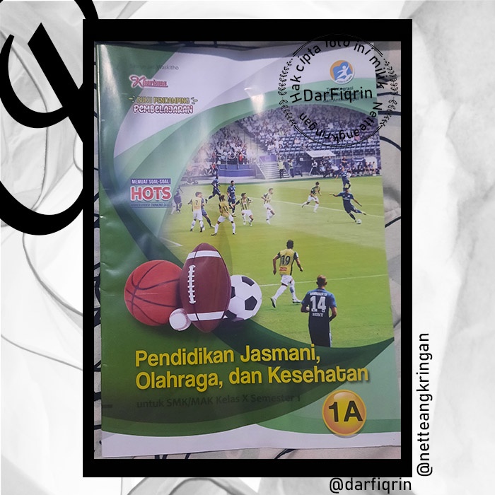 LKS PJOK Penjas Kelas 10 11 Semester 1 SMK/MAK K13 Rev 2018 HOTS-Kharisma-Satriyo