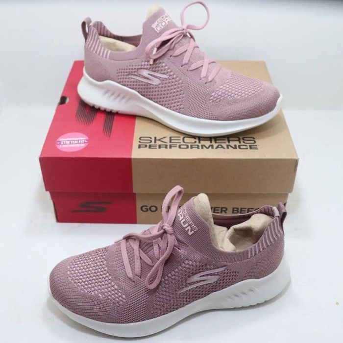 Sepatu Skechers Original GO RUN MOJO 2.0 TINKER - Mauve (Size 37 37,5)