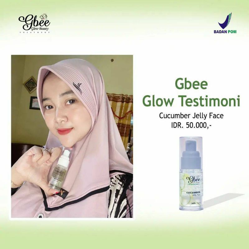 Cucumber jelly face