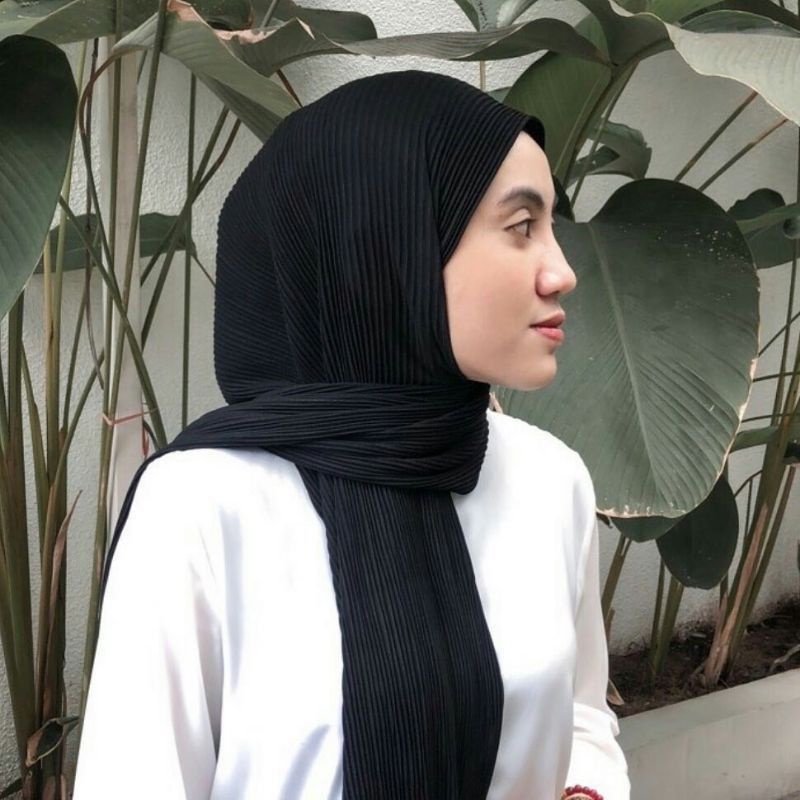 UDM KERUDUNG PASMINA FULL PLISKET/ KERUDUNG VIRAL