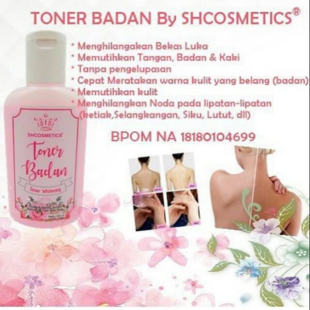 Toner badan by SH cosmetics