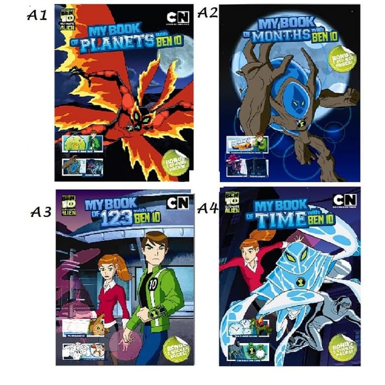 [MURAH] Buku Edukasi anak - Activity Book Ben 10