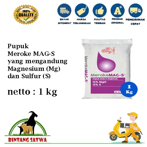 Pupuk Meroke Mag-S 1kg