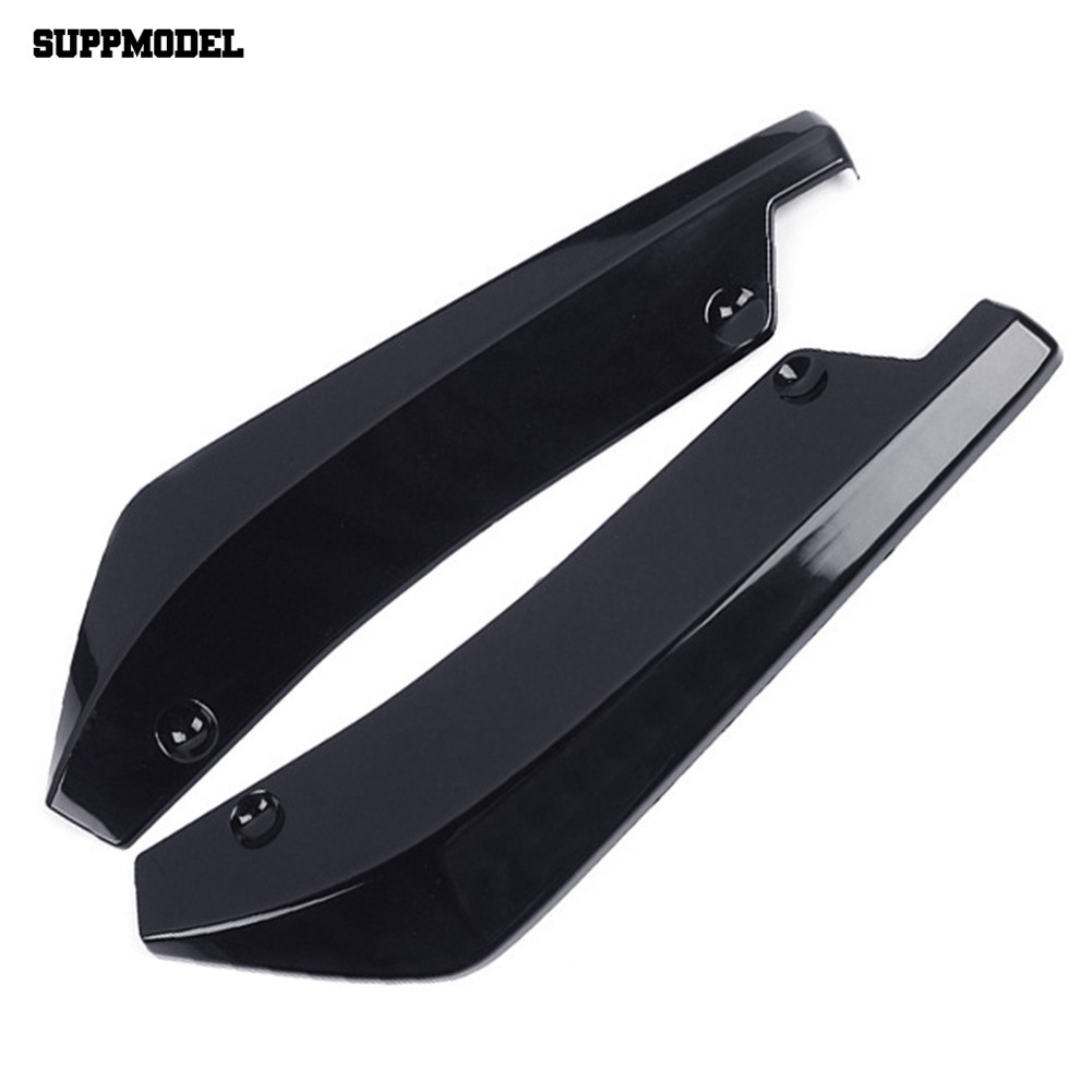 2Pcs Pelindung Bumper Belakang Mobil Universal