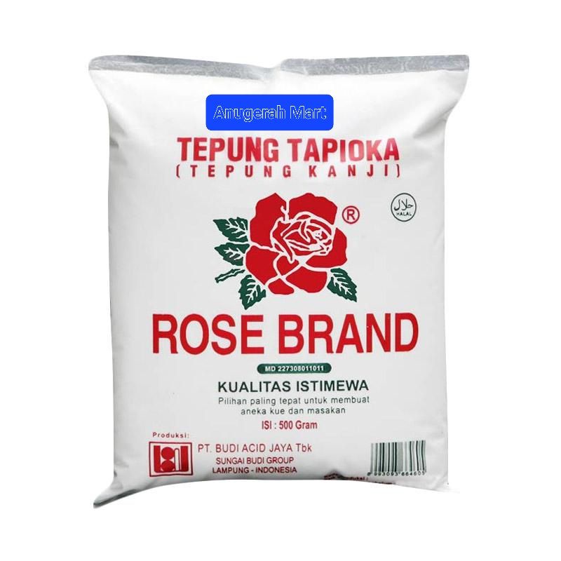 

Tepung Tapioka Rose Brand 500gr