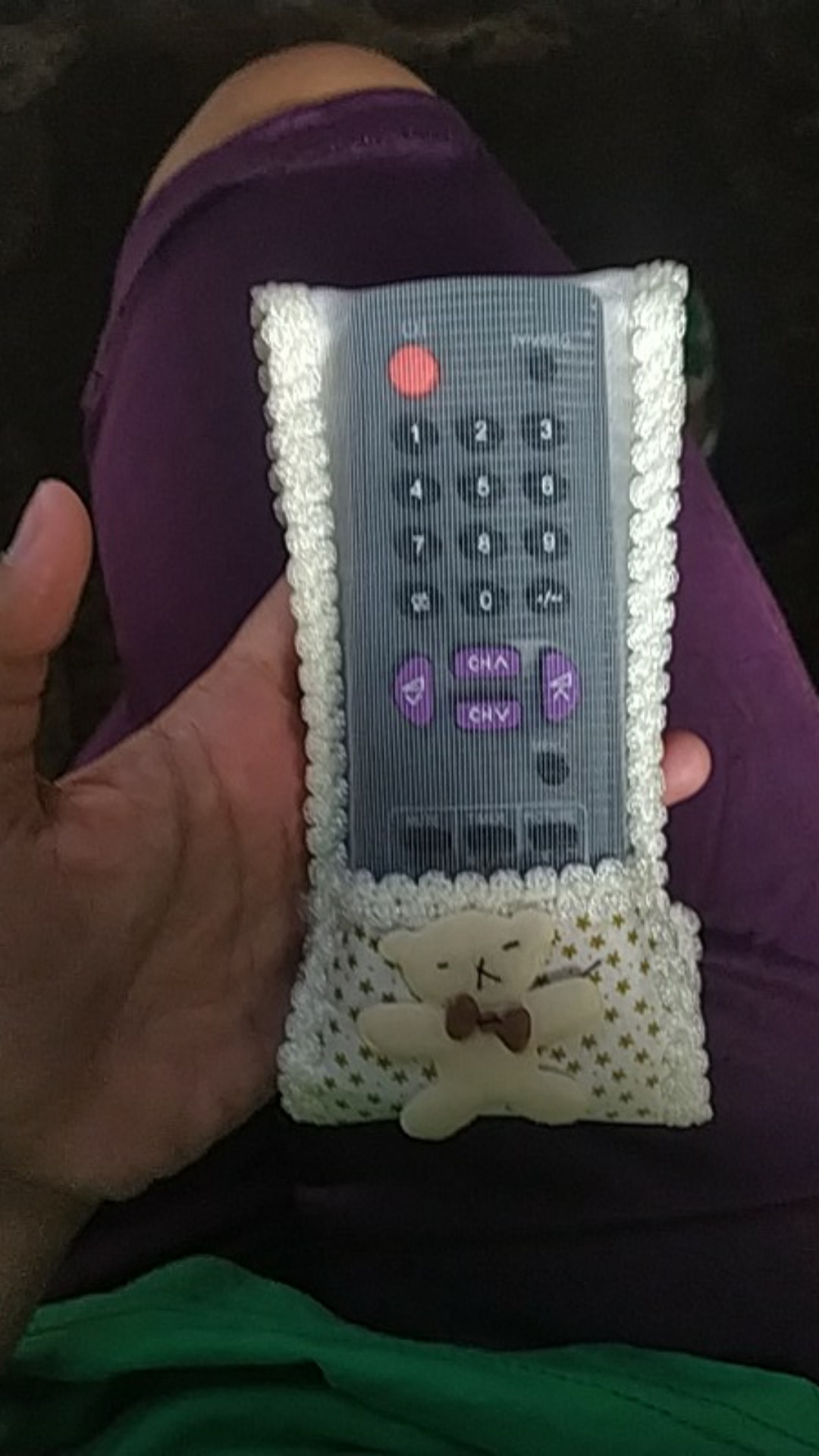 Cod Sarung Remot Motif Pita / Pelindung Remot Control Sedang Dan Kecil / Cover Remote