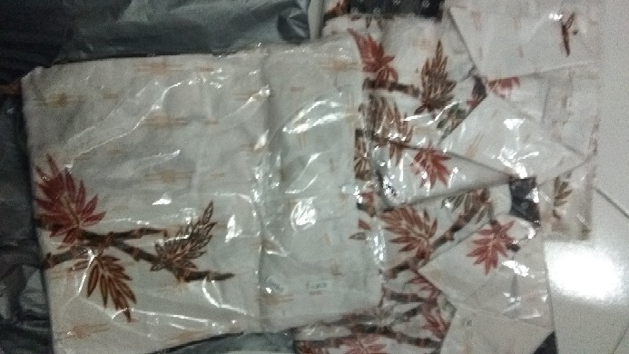 Batik Couple Keluarga Sania Ruffle Ori Ndoro Jowi Dnt - Motif Bambu