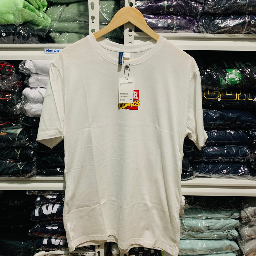 H&amp;M T-Shirt MARVEL / Baju Kaos HnM Original Pria Wanita