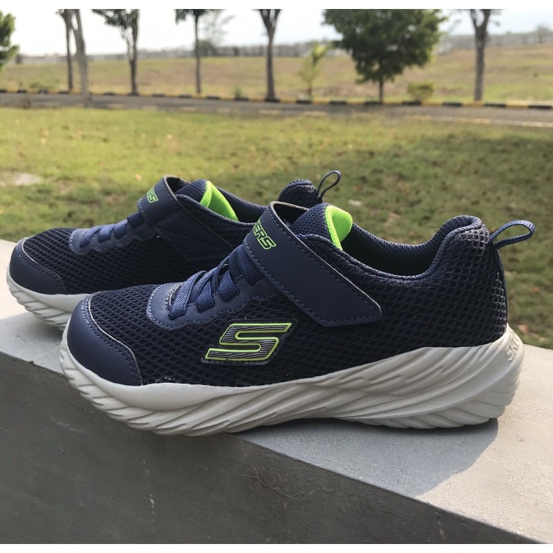 sepatu skechers sprint nitro krodon navy anak/kids