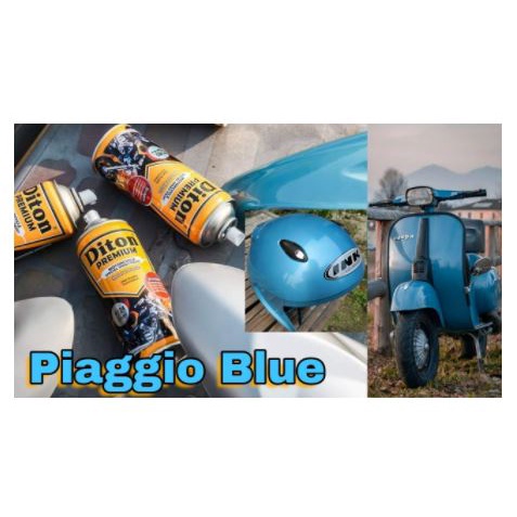 Cat Pilox DITON PREMIUM 9185 PIAGGIO BLUE 400cc biru telur asin muda vespa sepeda motor mobil pylox