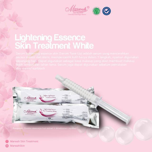 Serum Mutiara / Arginine / Red / Radiance / AHA / Vit. C / Bikini / Kinclong / Telagyn / Neck Marwah