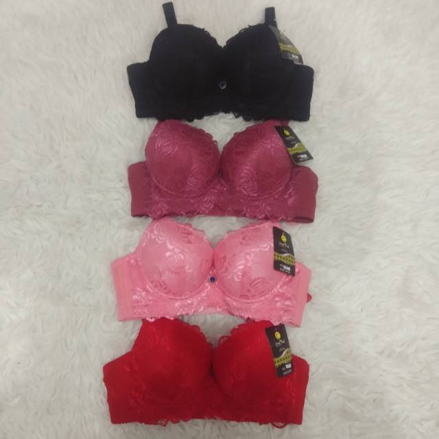 BH BUSA TEBAL BRUKAT CHELYNE BLUE RUBY..CHELYNE 2962!! 36-38-40