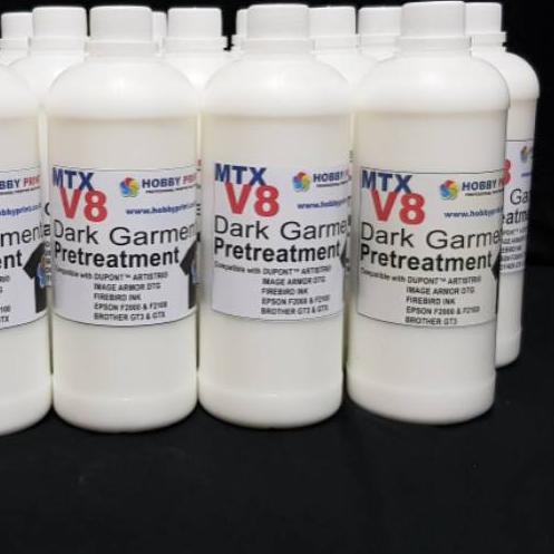 ♀ Pretreatment Dark Printer DTG Hobby Print V8 Coating Kaos Gelap 500mL ♗