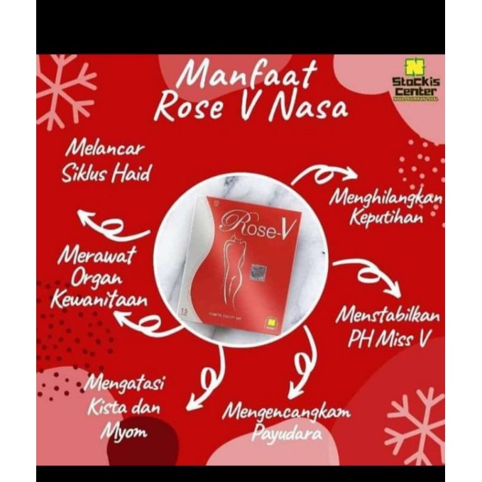 RoseV (1box isi 15 sachet)