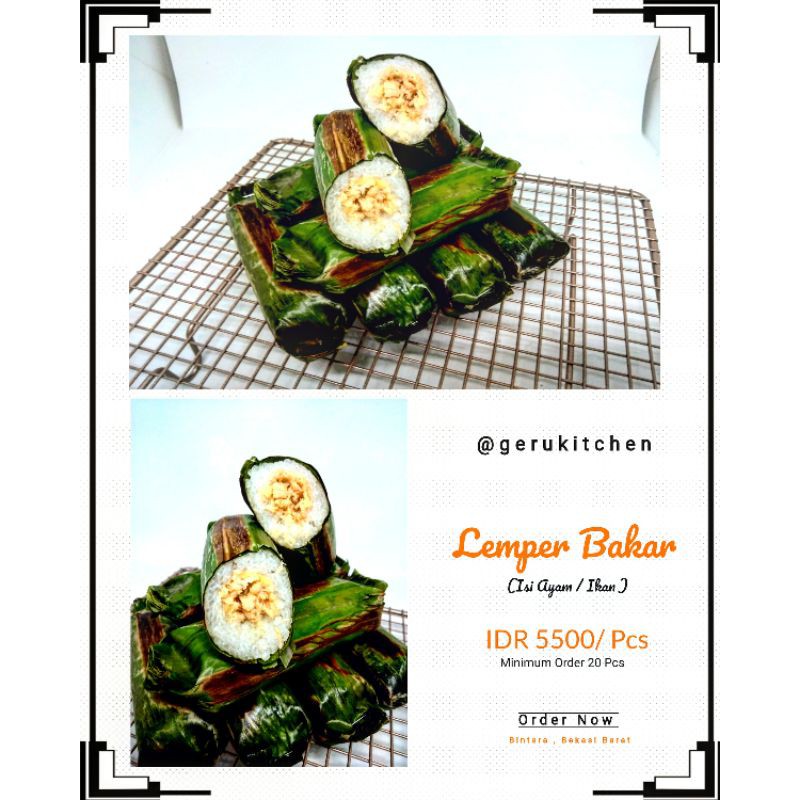 

Lemper Bakar
