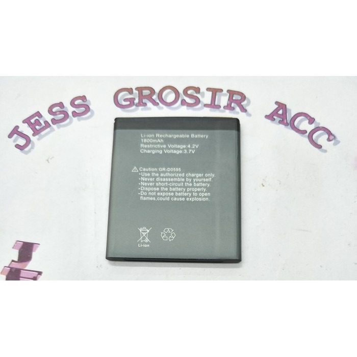 Baterai Battery Evercross Evercoss Cross R40G Jump T2 Double Power - Hitam