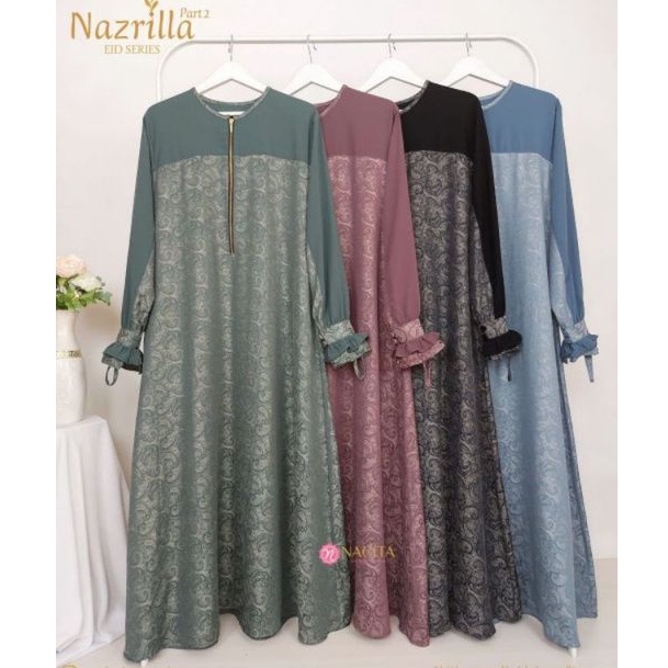 Nazrilla 2 sisa XL Xanadu byk Nacita Set gamis berkualitas