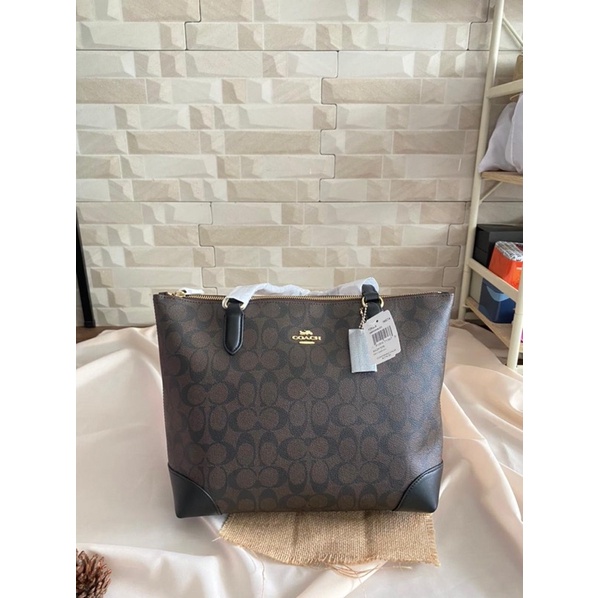 pelunasan coach zip totebag