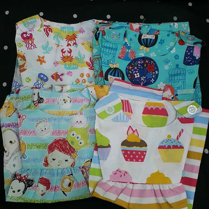 Dress Lokal Anak Perempuan - DASTER KATUN JEPANG