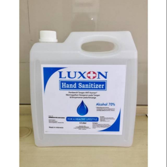 Luxon sanitizer 5 liter cair menkes