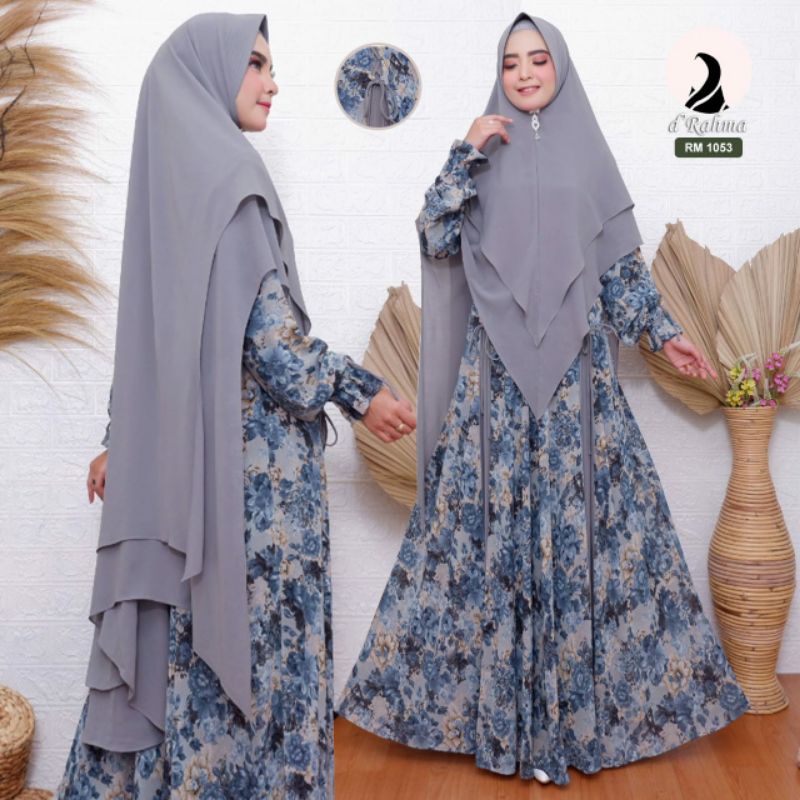 Gamis syar'i d'Rahma RM 1053