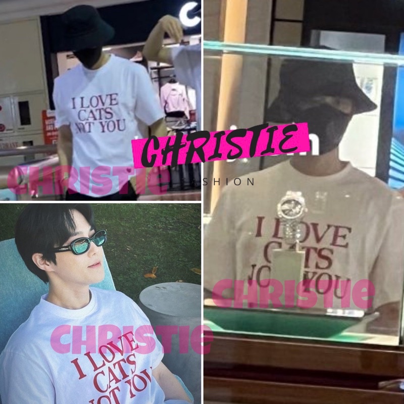 [BISA COD] KAOS I LOVE CATS NOT YOU (poli merah) JAEMIN NCT SUHO / TSHIRT KPOP NCT DREAM FASHION IDO