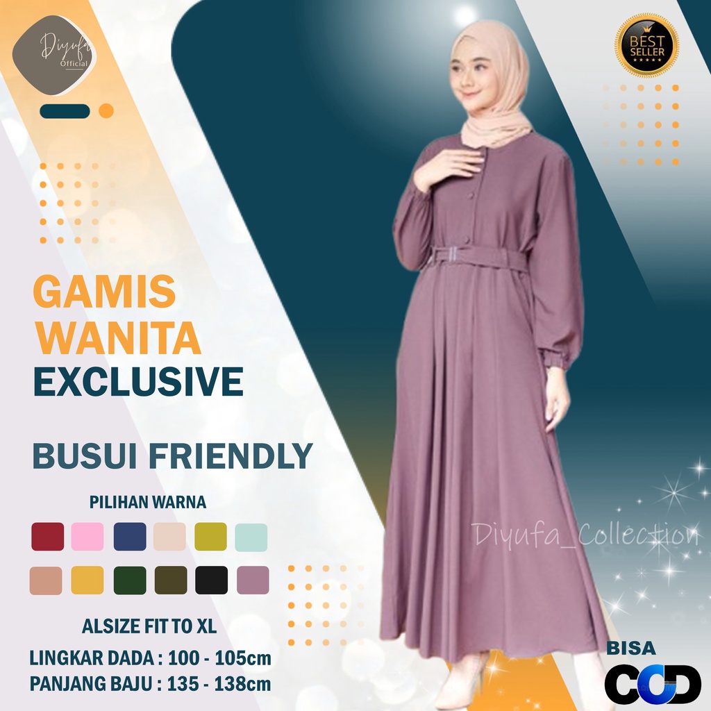 Gamis Polos Murah Gamis Wanita Polos Gamis Remaja Terbaru Kekinian Gamis Abaya Terbaru Dress Kondang