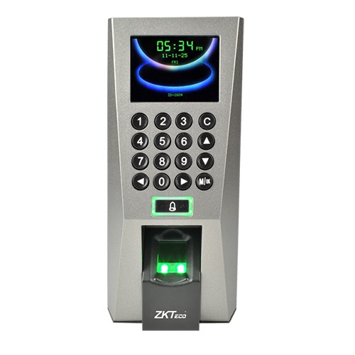 Mesin Absen | Akses Kontrol | Mesin Absensi Sidik Jari | Fingerprint ZKTECO F18 | PIN | Kartu RFID PROXI 125 KHZ | ADMS