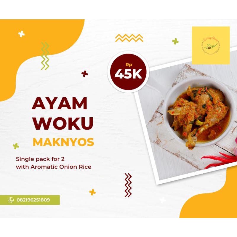 

Ayam Woku with Aromatic Onion Rice