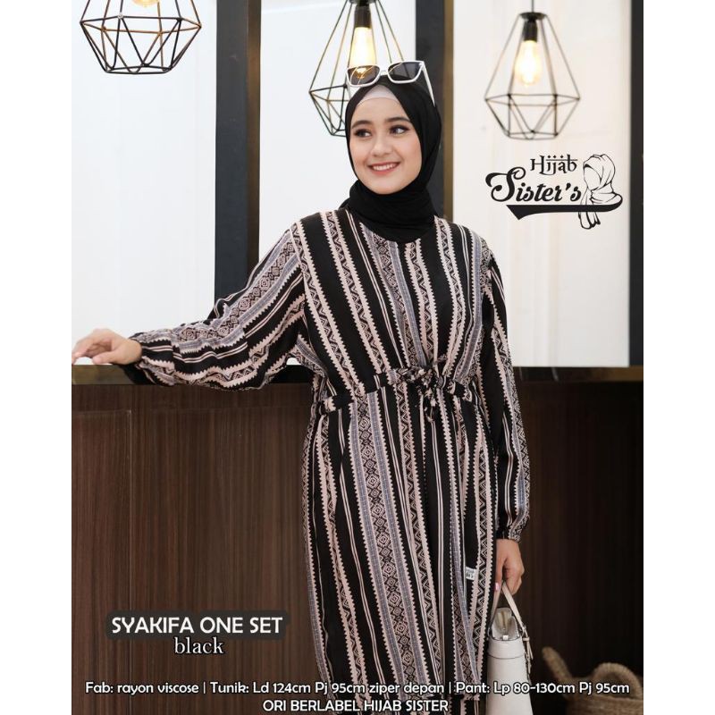 SYAKIFA ONE SET BY HIJAB SISTER'S