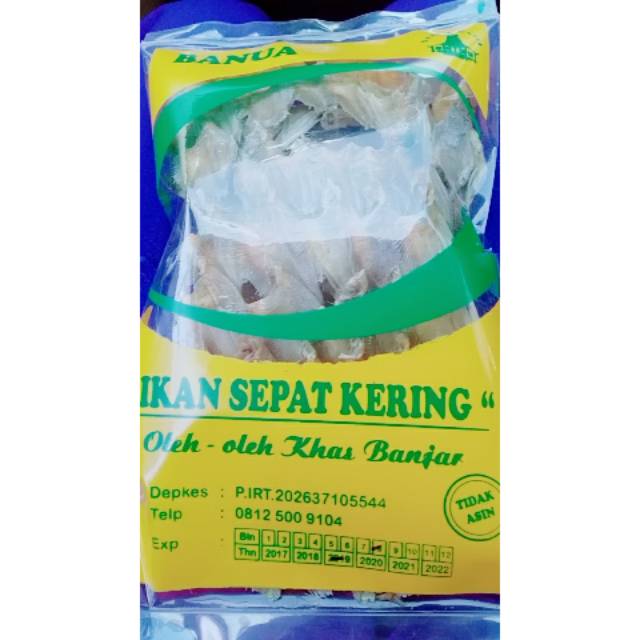

Ikan Sepat Kering