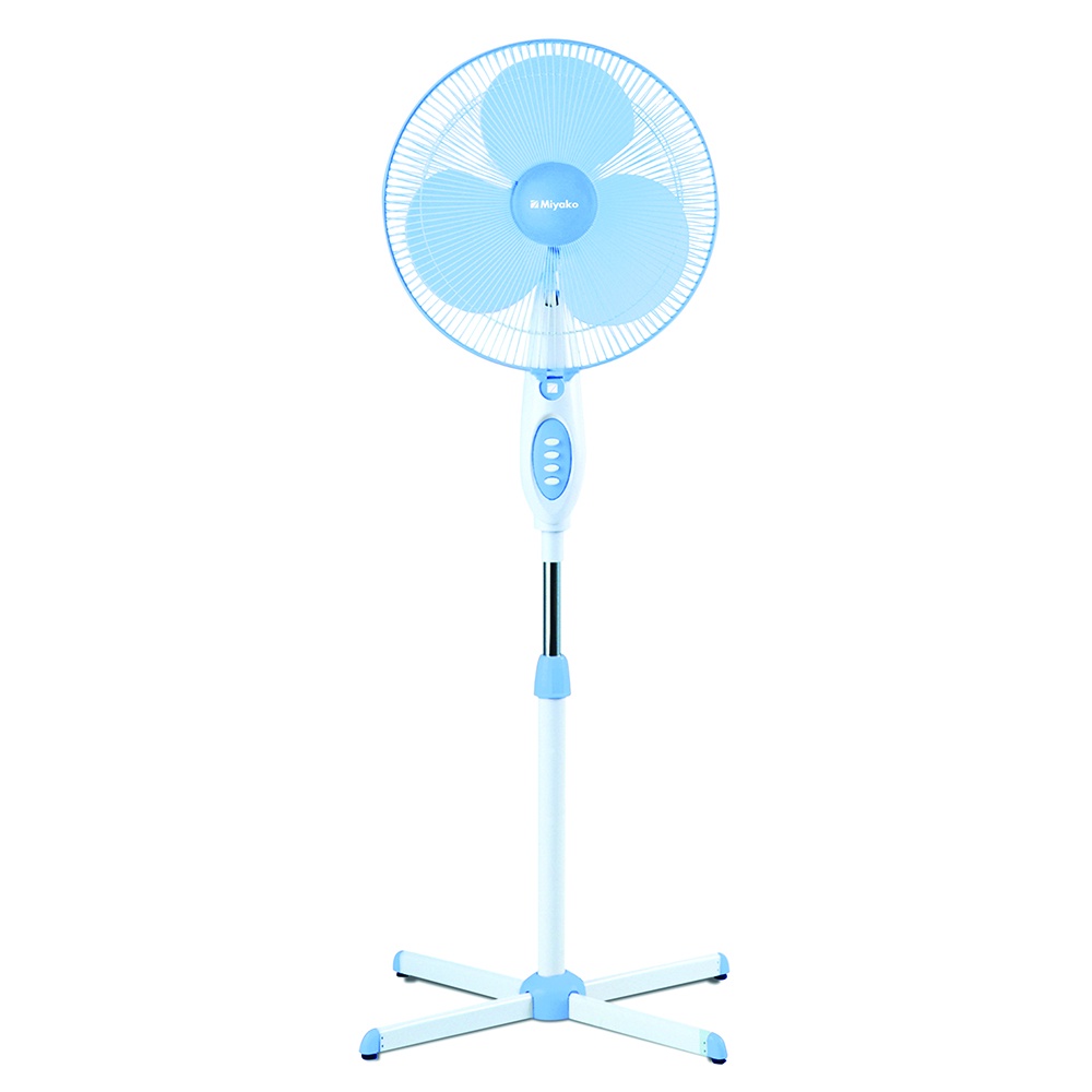 Miyako Stand Fan KAS 1618 B GB / Kipas Angin Berdiri - 16 Inch