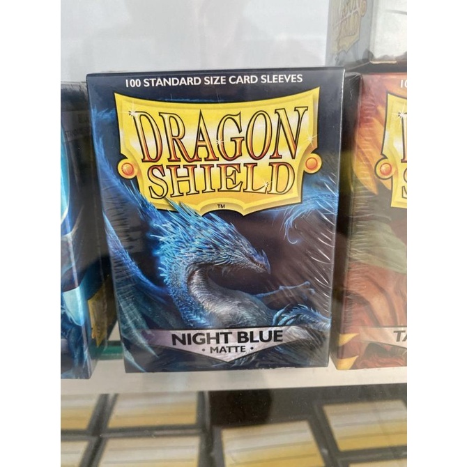 <<<<<] Dragon shield sleeve night blue matte