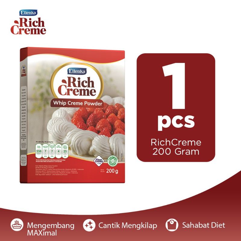 RichCreme Whip Creme Box 200gr