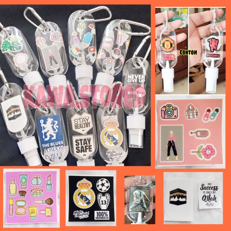 Hand Sanitizer 50ML Spray Gantung Kemenkes Gel Atau Cair