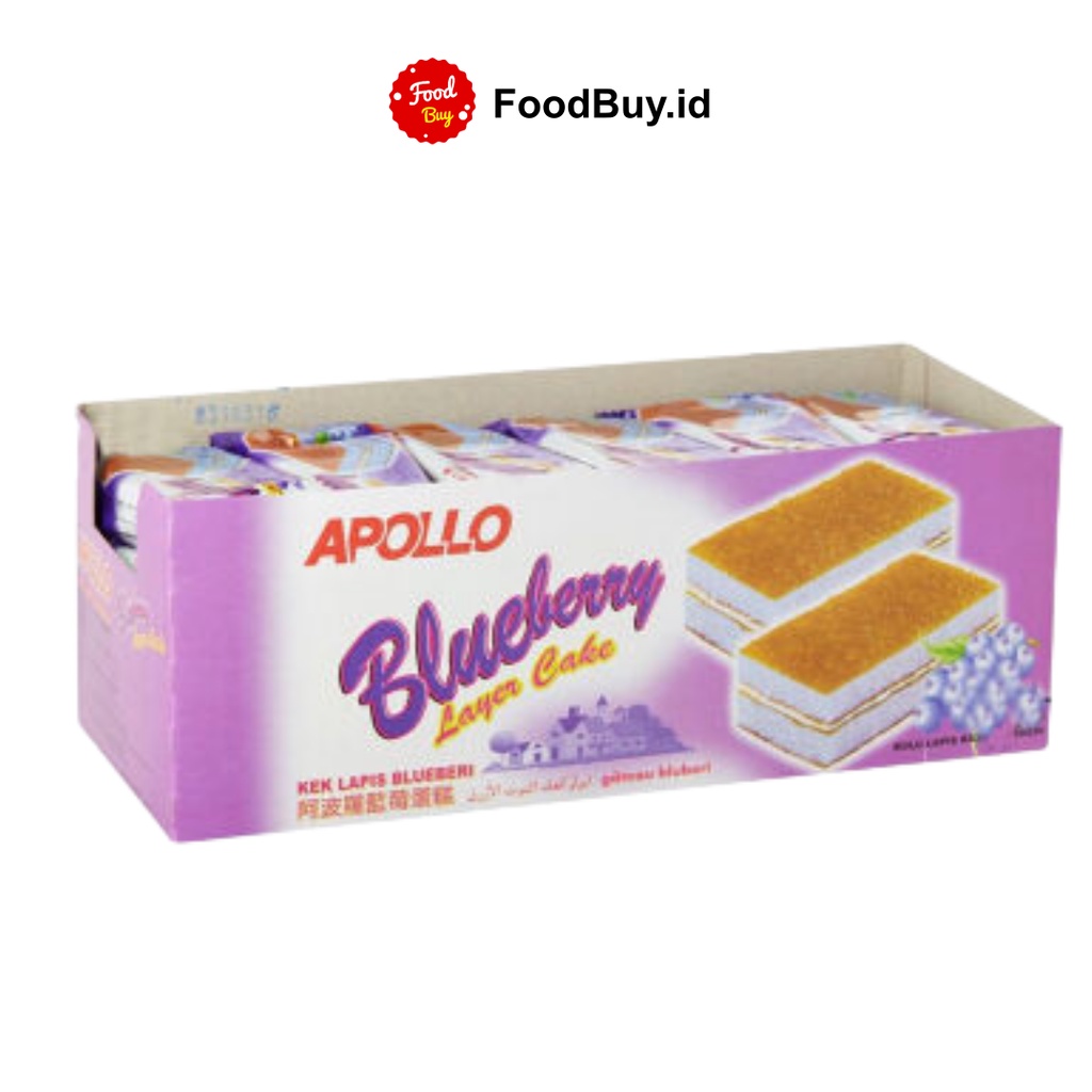 

Apollo Blueberry Layer Cake 18 gr