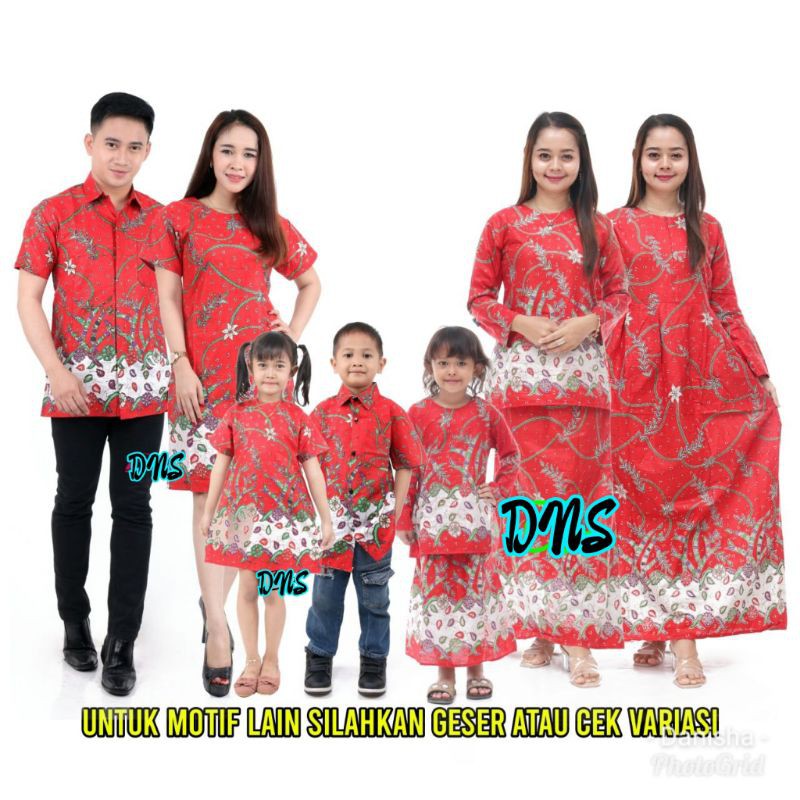 DNS KELUARGA SET BATIK MURAH