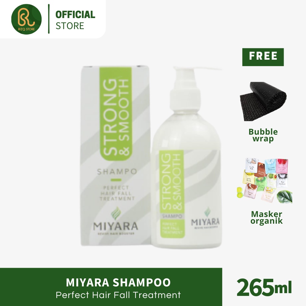 MIYARA SHAMPOO STRONG & SMOOTH SHAMPOO || MIYARA SHAMPO || SHAMPO KETOMBE || MIYARA