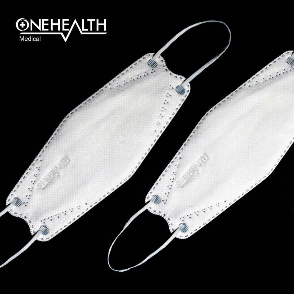 MASKER MEDIS KF94 ONEHEALTH DOUBLE PROTECTION 4 PLY HIGH BFE EARLOOP