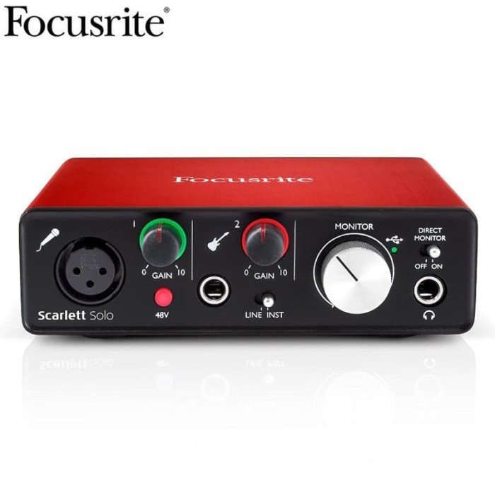 Focusrite Scarlett Solo 2nd Generation Soundcard