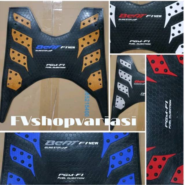 KARPET ALAS PIJAKAN KAKI MOTOR HONDA BEAT ESP TAHUN 2015-2019