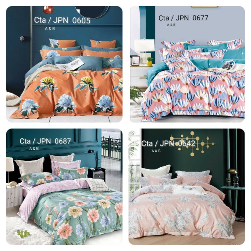 MURAH LEBAY SPREI KATUN JEPANG READY A+B PLUS TAS SPREI SIZE 90X200X30