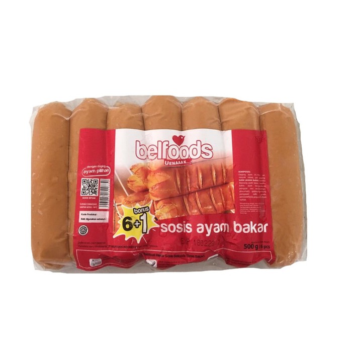 

Belfoods Uenaaak Sosis Bakar 500gr