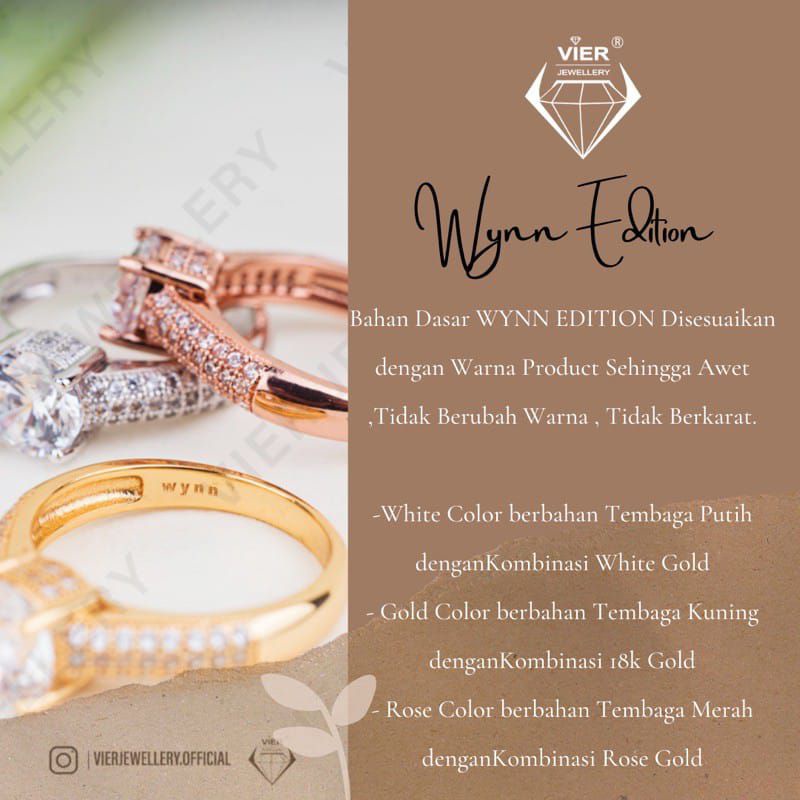 Set titanium wynn+perak silver 925, tidak luntur, kusam,cuci pake odol,ada kode 925 dipengait kalung