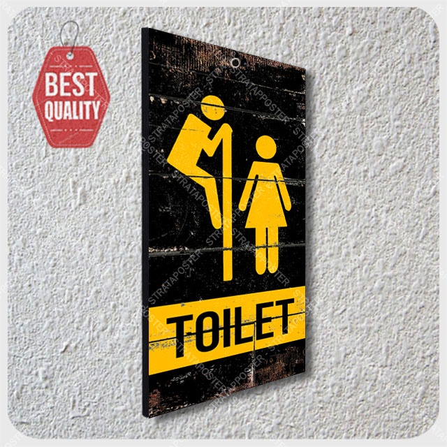 Dekorasi dinding Poster Toilet Hiasan dinding Poster Pajangan dinding 143017STR